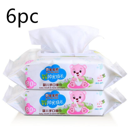 80-Piece Wet Baby Wipes with Lid – Convenient, Gentle, and Ready for Every Cleanup