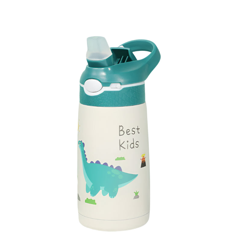 316 Stainless Steel Baby Sippy Cup – Insulated Straw Bottle for Kids