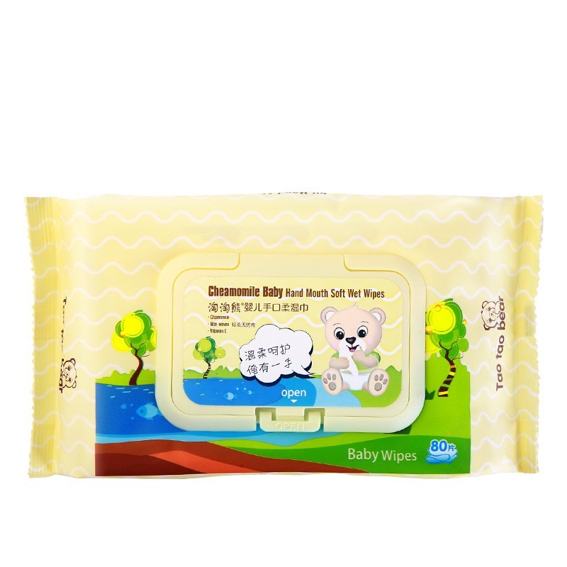 80-Piece Baby Wipes with Lid – Soft, Safe, and Ready for Every Moment