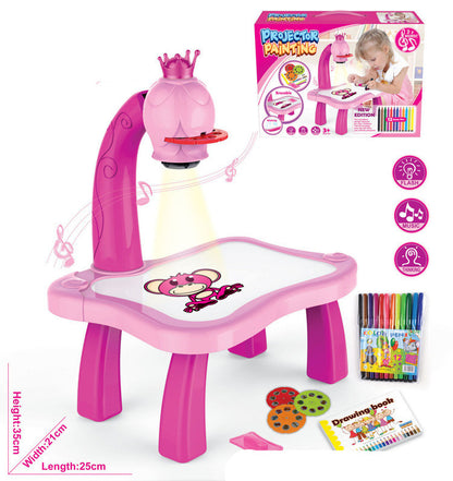 "Kids' Smart Projector Table – Drawing and painting toy for creative play"
"Interactive smart projector table – Fun drawing and painting toy for kids"
"Non-toxic kids' smart projector – Educational drawing and painting table"
"Durable smart projector table – Creative art and painting toy for toddlers"
"Kids' drawing and painting projector – Smart table toy for artistic development"