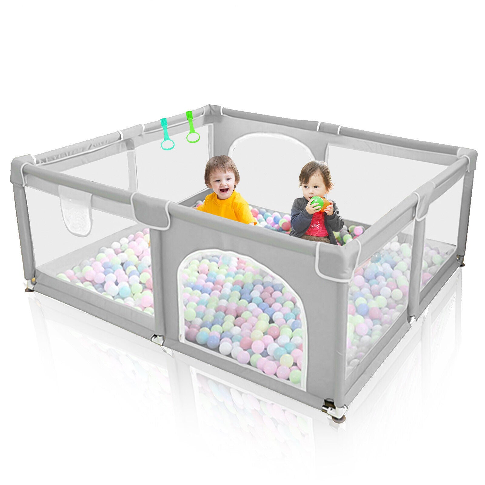 "Safe & Fun Playpen – Perfect activity space for babies"
"BPA-Free Baby Playpen – Safe and secure play area for little ones"
"Non-toxic Safe Playpen for Babies – Ideal for safe playtime"
"Durable Baby Playpen – Comfortable and fun activity space"
"Safe and Spacious Playpen for Babies – The perfect environment for play"