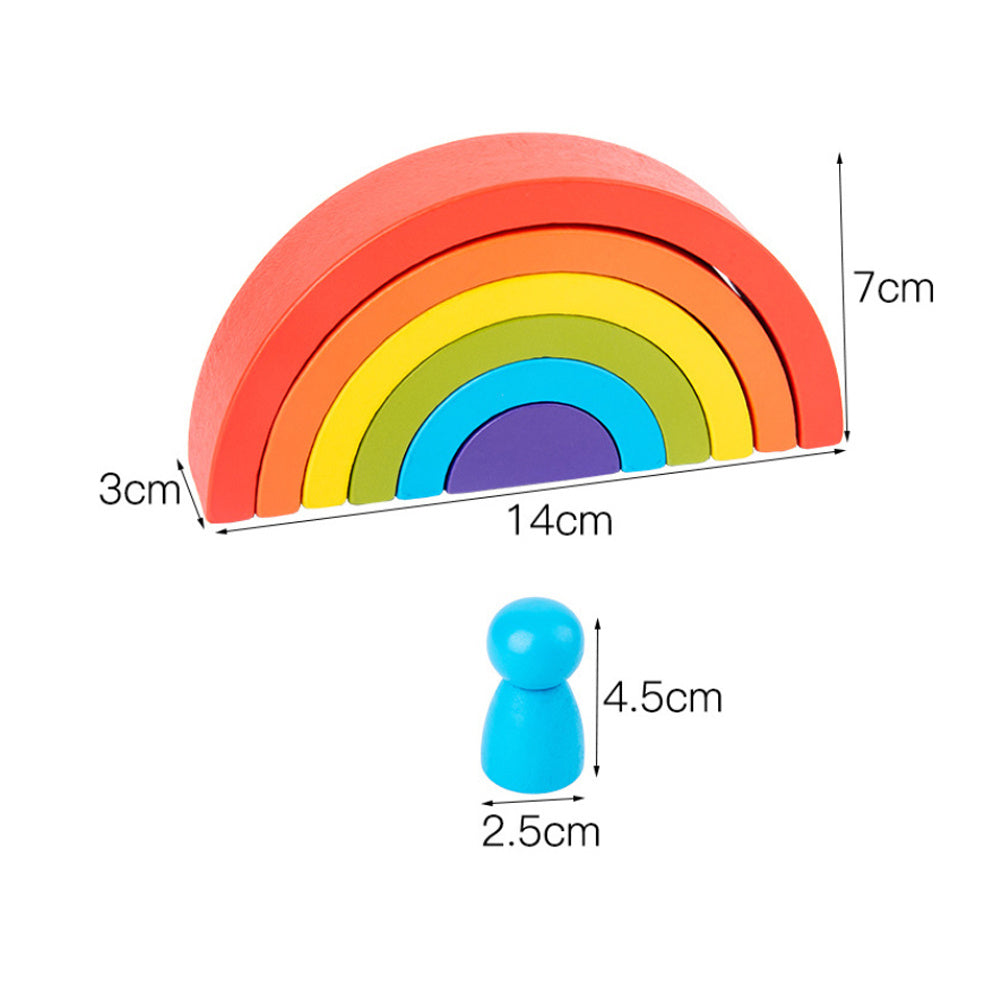 "Wooden Rainbow Stacking Toy – Color and shape matching puzzle for kids"
"Non-toxic wooden rainbow stacking toy – Fun and educational shape matching puzzle"
"Interactive wooden rainbow toy – Color and shape matching puzzle for toddlers"
"Durable wooden rainbow stacking puzzle – Perfect for color and shape recognition"
"Educational wooden rainbow toy – Stacking and matching puzzle for children"