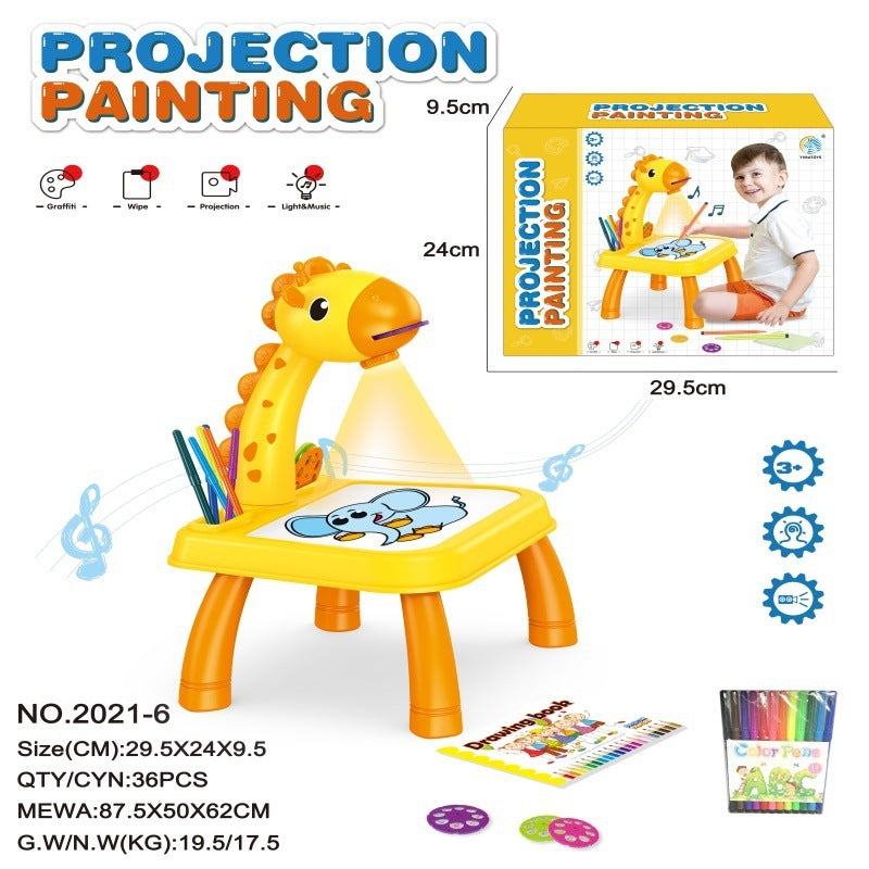 "Kids' Smart Projector Table – Drawing and painting toy for creative play"
"Interactive smart projector table – Fun drawing and painting toy for kids"
"Non-toxic kids' smart projector – Educational drawing and painting table"
"Durable smart projector table – Creative art and painting toy for toddlers"
"Kids' drawing and painting projector – Smart table toy for artistic development"