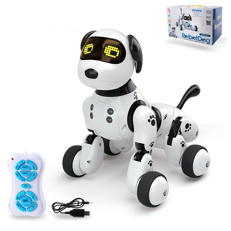 "Electronic Dog Toy – Interactive and robotic pet for kids' playtime"
"Smart electronic dog toy – Fun and engaging robotic pet for children"
"Interactive robotic dog toy – Educational and entertaining pet for toddlers"
"Durable electronic dog toy – Safe and playful robotic pet for kids"
"Kids' interactive pet toy – Robotic electronic dog for imaginative fun"