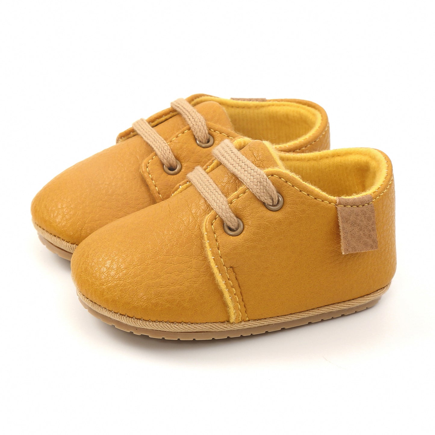 Spring & Autumn Leather Baby Walking Shoes – Soft & Durable for Little Feet