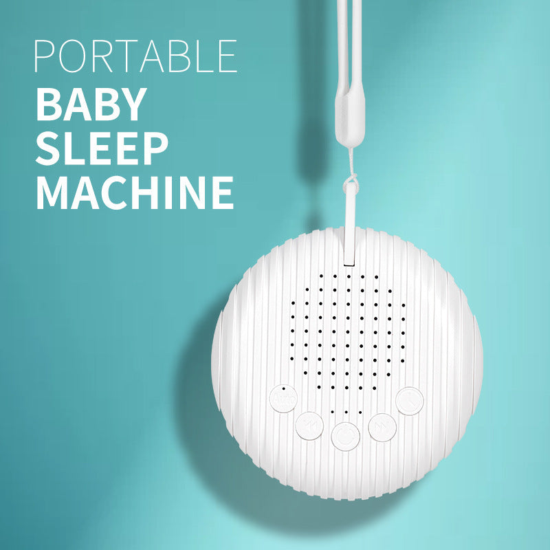 Portable Baby Soothing Device – White Noise, Music & Lights