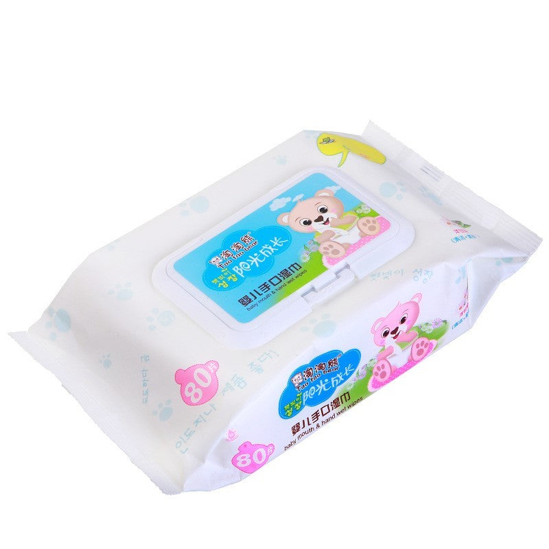 80-Piece Wet Baby Wipes with Lid – Convenient, Gentle, and Ready for Every Cleanup