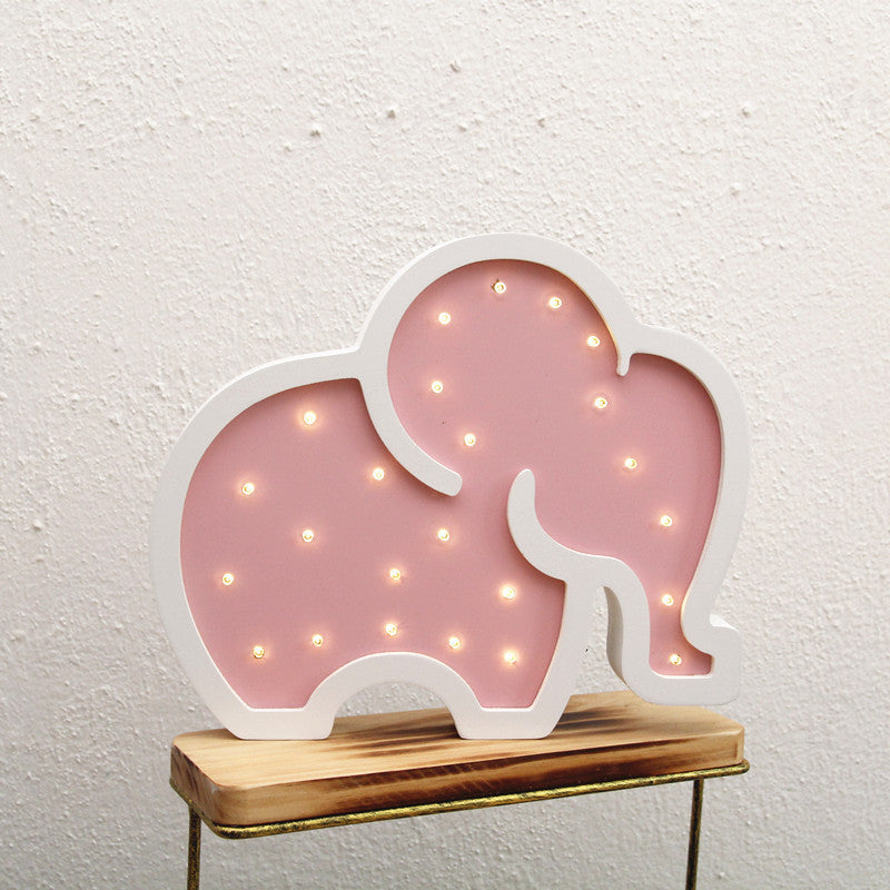 Adorable Baby Elephant LED Night Light – Soft & Soothing Glow