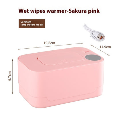 Portable Baby Wipe Warmer – Moisturizing & Constant Temperature