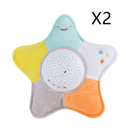 Starfish LED Star Projector – Rotating Moon & Stars Night Light!