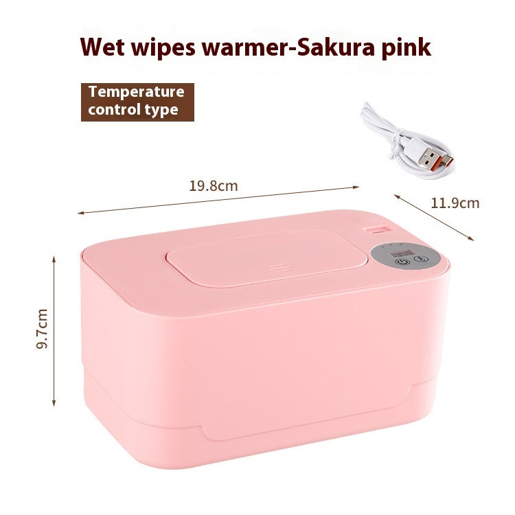 Portable Baby Wipe Warmer – Moisturizing & Constant Temperature