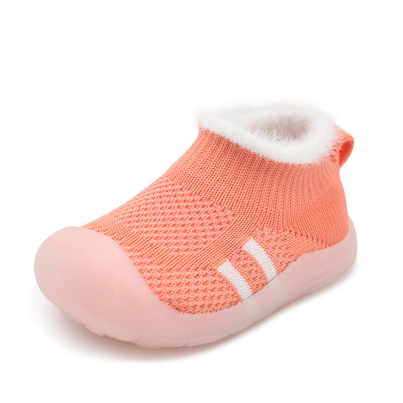 Spring & Autumn Baby Floor Socks – Non-Drop Shoes for Little Girls