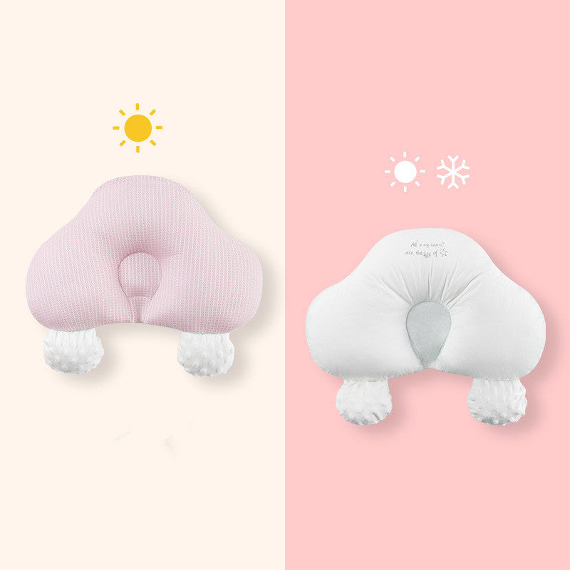 Ergonomic Baby Pillow – Safe & Cozy Sleep Support