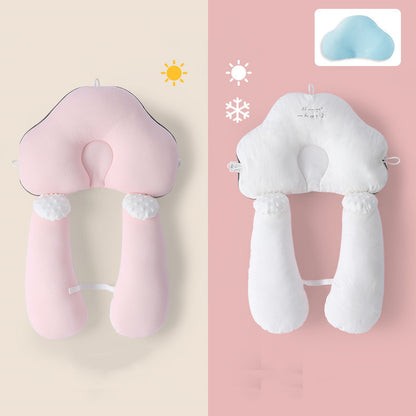 Ergonomic Baby Pillow – Safe & Cozy Sleep Support