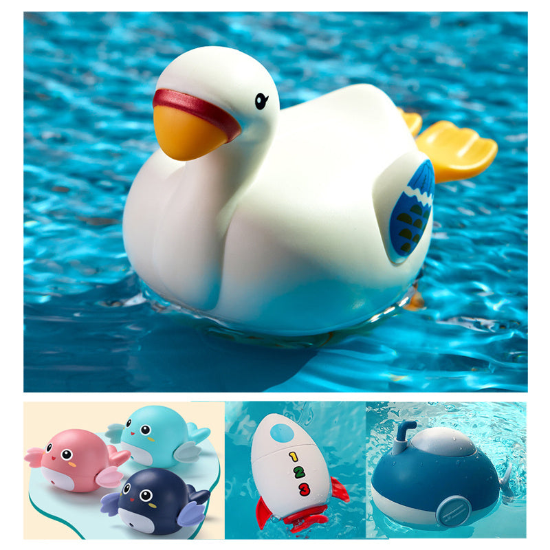 "Baby Bath Toys – Wind-up swimming goose and dolphin set for toddlers"
"Non-toxic baby bath toys – Wind-up swimming goose and dolphin for bath time fun"
"Interactive baby bath set – Wind-up swimming goose and dolphin toys for kids"
"Durable wind-up bath toys – Swimming goose and dolphin set for babies"
"Fun and safe baby bath toys – Wind-up swimming goose and dolphin for playtime"