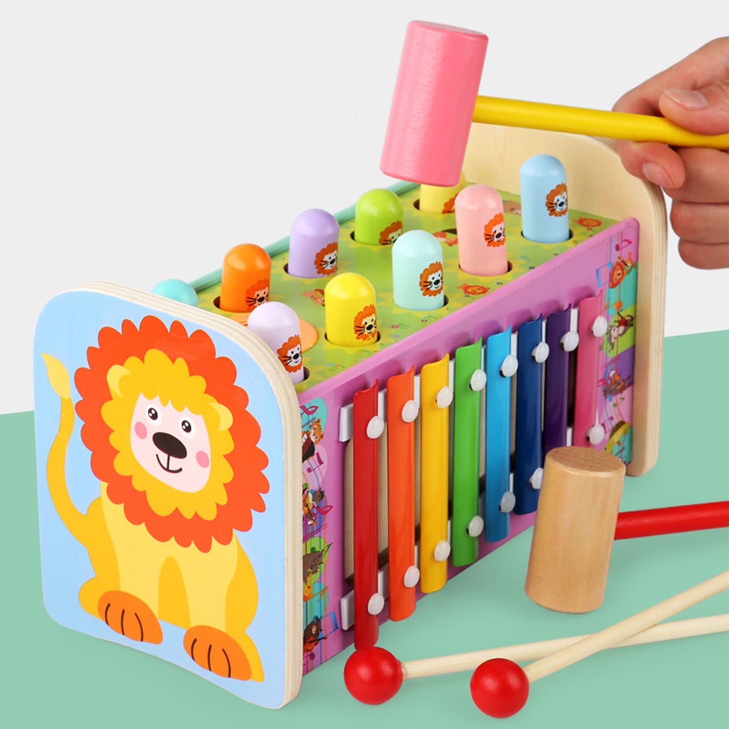 "Wooden Hammering Toy – Color recognition and coordination maze game for kids"
"Non-toxic wooden hammering toy – Educational color coordination maze game"
"Interactive wooden hammering toy – Fun color recognition and coordination game"
"Durable wooden hammering maze game – Perfect for toddler development and learning"
"Kids' educational wooden hammering toy – Color recognition and coordination fun"