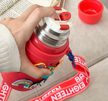 High-Capacity Sippy Cup – Spill-Proof Bottle for Girls