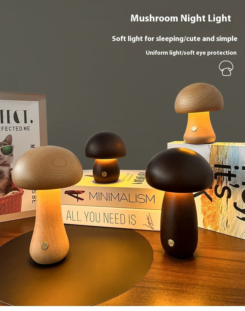 Creative Mushroom Night Lamp – Cozy & Decorative Bedside Gift