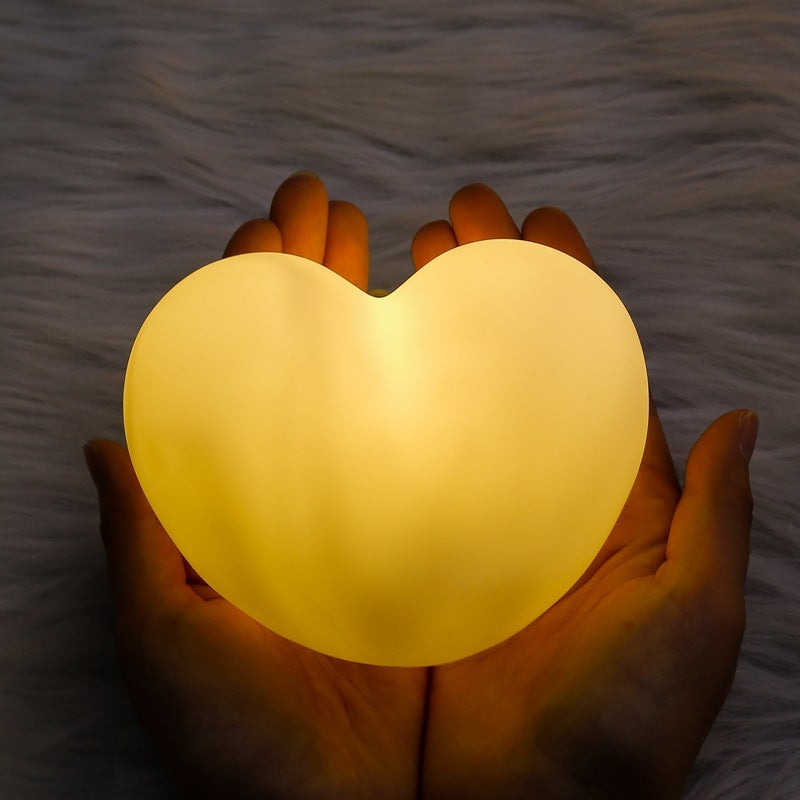 LED Love Heart Night Light – Battery-Powered, Magical Glow for Kids